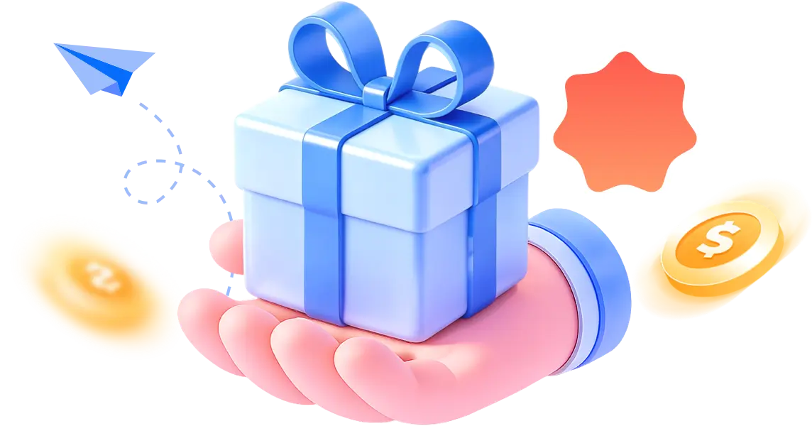 Referral cashback gift